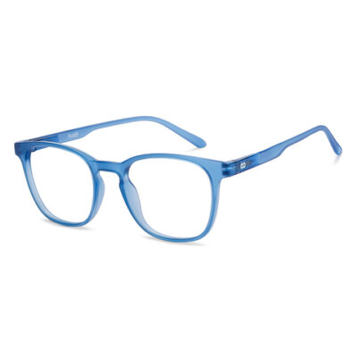 opto lens-kart stylish Light weight zero power frame (Blue)